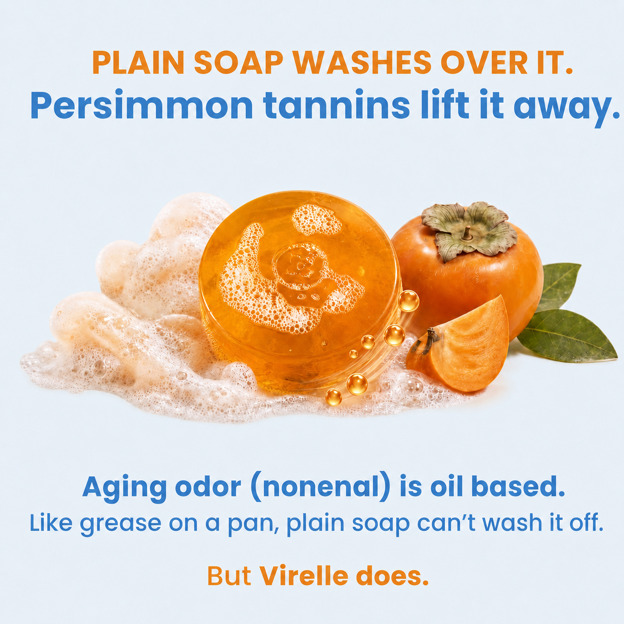 Japanese Deodorizing Persimmon Soap